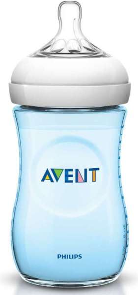 Philips Avent Biberon Natural Bleu - 260 ml